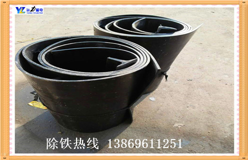 除鐵器皮帶，皮帶除鐵器，手動除鐵器自卸皮帶，耐高溫除鐵器皮帶