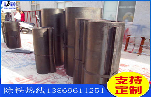 皮帶式除鐵器，天津皮帶式除鐵器_浙江除鐵器皮帶損壞原因不卸料怎么回事，如何清理及接線 