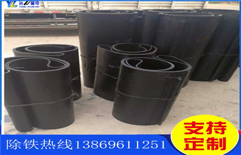 除鐵器皮帶，廣東除鐵器皮帶生產(chǎn)廠家_廣東除鐵器皮帶生產(chǎn)廠家怎么調(diào)整皮帶原因及如何調(diào)_刮板價格 