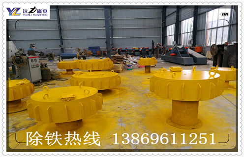 自卸式電磁除鐵器，廣東自卸式電磁除鐵器_規(guī)格型號_廣東自卸式電磁除鐵器安裝效果適用范圍的工作原理