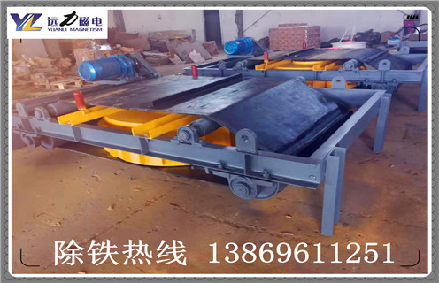 輸送帶電磁除鐵器，湖南帶式輸送機電磁除鐵器_規(guī)格型號_湖南帶式輸送機電磁除鐵器效果適用范圍的工作原理