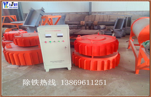 輸送帶電磁除鐵器，貴州輸送帶式電磁鐵除鐵器-貴州輸送帶式電磁鐵除鐵器型號表_磁場強度標準范圍